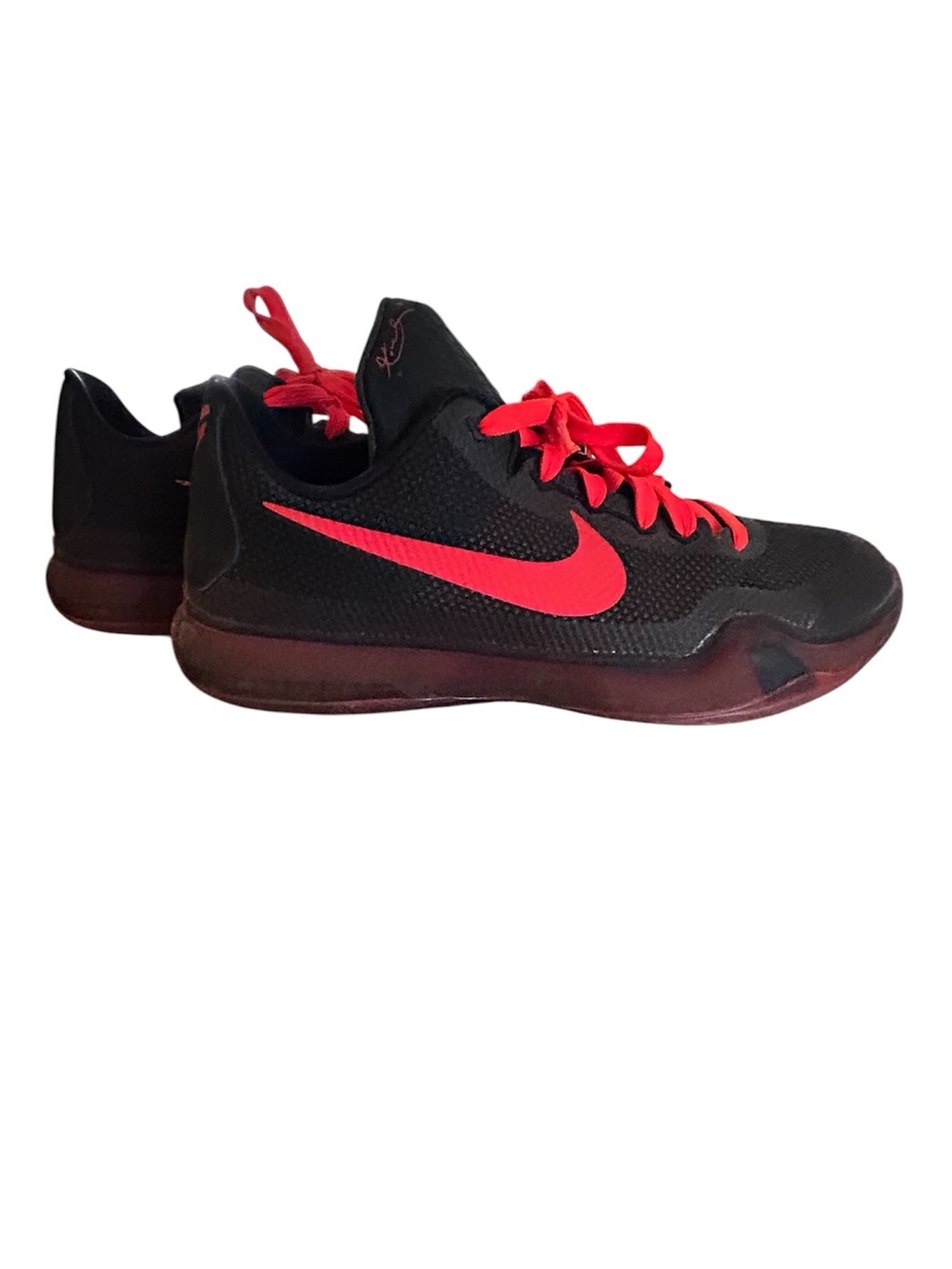 Kobe 10 Bright Crimson Red Black X Basketball Shoes Men’s • Used • Size: 6.5Y